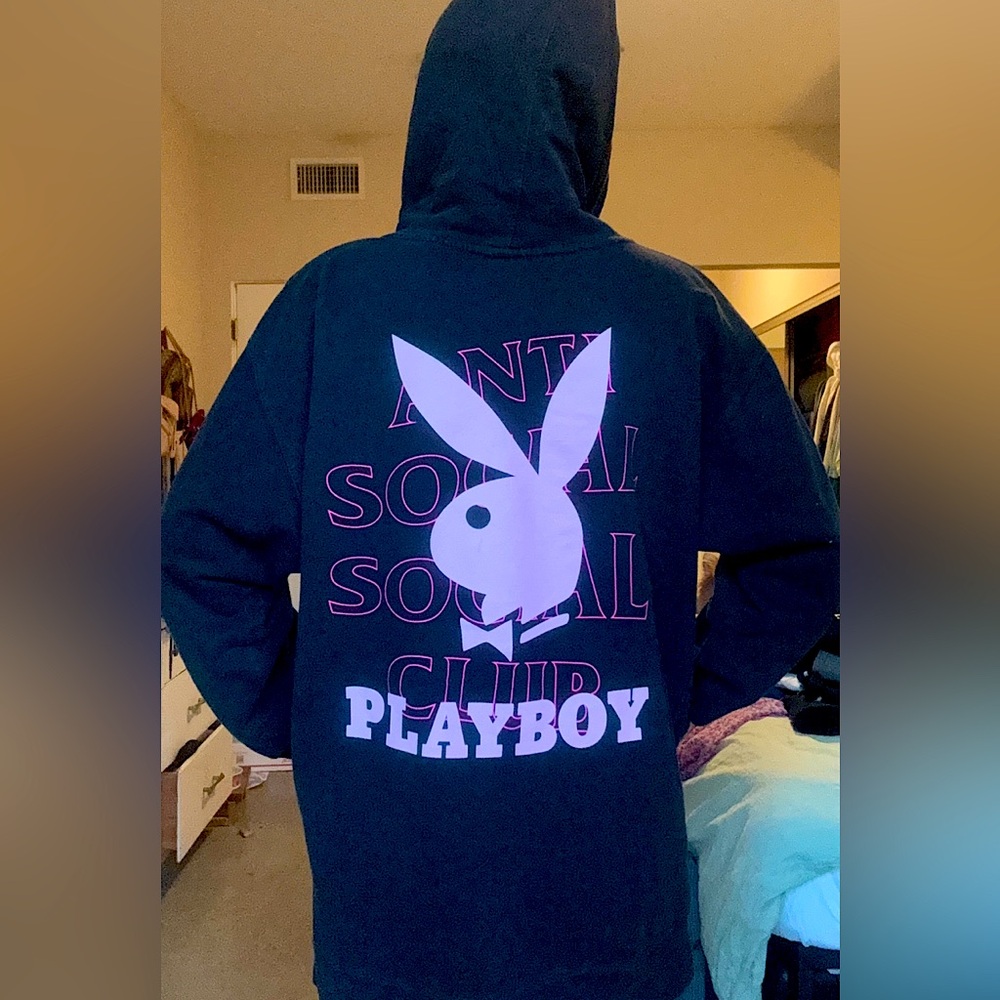 Anti Social Social Club Playboy Hoodie Jacket